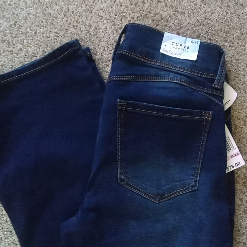 Curve Appeal High Rise Boot Jean. Size 6/28
